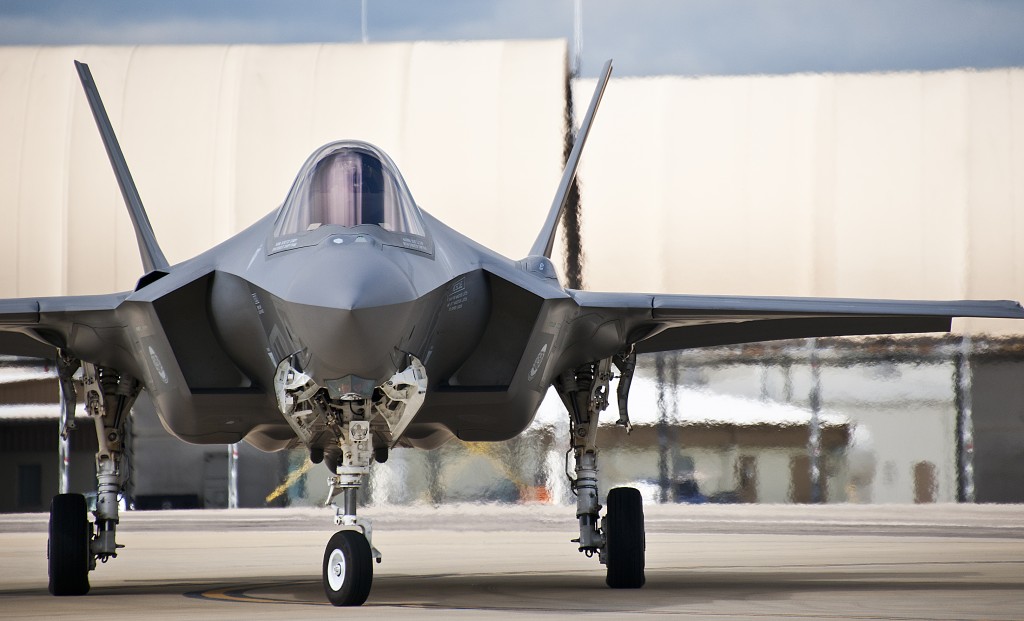 F-35 Eglin front